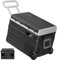Kit de UD45 40,6L Refrigerador de Coche y 173Wh/15600mAh Batería, para Acampar, Viajar, Camión, Barco - Negro