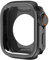 GANYUU Custodia protettiva in metallo per Apple Watch 46mm 45mm 44mm Cover protettiva per telaio per iWatch Series 10 9 8 7 6 5 SE Passa a Ultra 2 49mm WatchCase(Black)