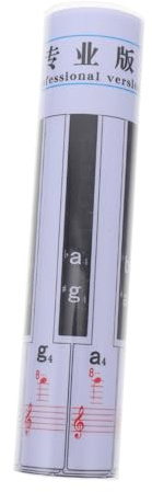 MAGICLULU 88 Tasten Klavier Keyboard Übungstabelle mit Notensimulation Lehrmittel aus Flexiblem Material für Klavieranfänger und Keyboardlernen