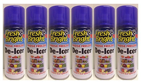 Wilsons Direct Anti-Bacterial Fridge Freezer De-Icer Spray Deicer Spray Fridge Cleaner Genuine Fresh & Bright 200ml Quick Ice Remover