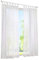 BAILEY JO 1er-Pack Gardine mit Schlaufen Vorhänge Transparent Voile Vorhang (BxH 140x245cm, weiß)