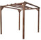 Habrita Foresta Pergola THONON en Bois Thermo chauffé sans Couverture 8,88 m²
