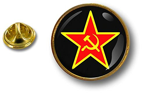 Akachafactory pin flaggen Button pins anstecker Anstecknadel sowjetunion Russland urss Stern