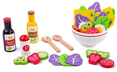 BigJigs Jouets en Bois Salade Set Play