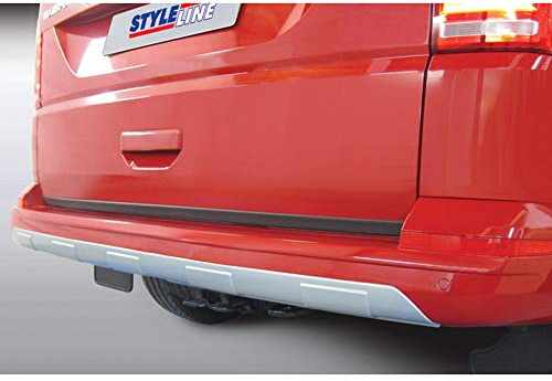 RGM Heckschürzenansatz 'Skid-Plate' passgenau | kompatibel mit Volkswagen Transporter T6 2015-2020 & T6.1 2020- (mit Heckklappe) Silber