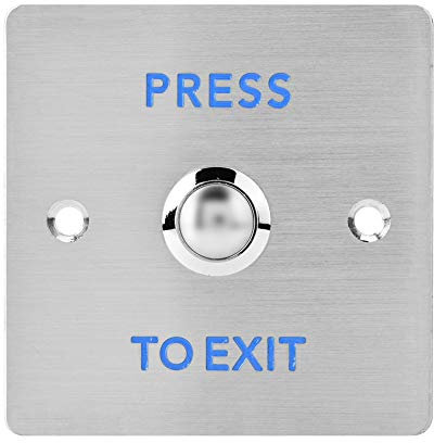 Push to Exit Release Touch Button - Door Exit Access Push Button Release Button for Access Control Lock