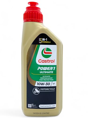 LUBRIALPHA Castrol Power 1 Racing 4T 10W30 5 Litri Motoröl