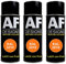 Alex Flittner Designs 3X RAL Lackspray Autolack Buntlack Spraydose RAL2010 SIGNALORANGE seidenmatt