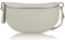 Ever Bloom Unisex Leder Brusttasche Bauchtasche, Mode Hüfttasche, Made in Italy, Umhängetasche Sattel Crossbag 24cm, Mittelgross Ledertasche für Festival und Urlaub, Tasche Farben:Beige