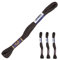 3 Docken Stickgarn je ca. 8m / Sticktwist 100% Baumwolle Stickerei verschiedene Farbwahl, Farbe :7982 steingrau