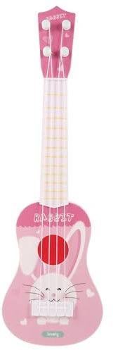 Junge Mädchen Ukulele Spielzeug Gitarre Für Frühe Bildung Sicheres Plastik-instrument Für Kreative Spielzeit Und Musikalisches Lernen Für Geburtstage Oder Partys