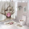 PTNQAZ Sexy Damen-Duschvorhang-Set, Badezimmer, Kunst-Dekoration, Badewanne, Duschvorhänge mit 12 Haken, wasserdichter Stoff (6)