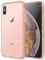 JETech Glitter Case for iPhone XS Max, 6.5-Inch, Bling Sparkle Shockproof Phone Bumper Cover, Cute Sparkly for Women and Girls (Rose Gold)