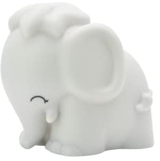 [D]hink DHINK DHINK478-01 Mini-Nachtlicht, Elefant, Nachtlicht für Baby- und Kinderzimmer, mit Timer und Farbwechsel, DHINK478-01