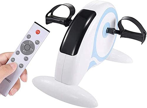 KOHKA Liegeergometer mit einstellbarem Widerstand, elektrisches Erholungsgerät, Arm- und Beinpedaltrainer (A)