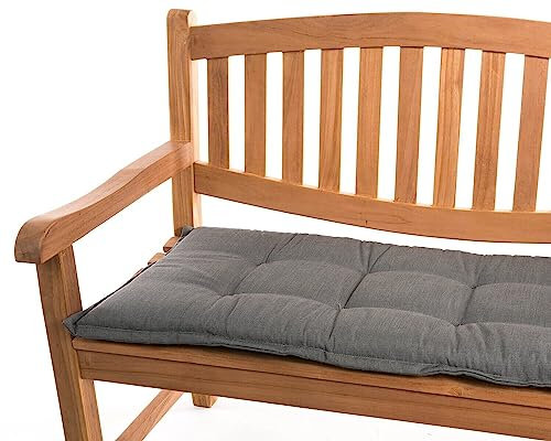 Auflage Gartenbank Florence 140 cm 50089-51 grau meliert KETTtex