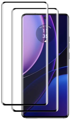 NicMool 2 Pezzi Pellicola Protettiva per Motorola Moto Edge 40, Durezza 9H Vetro Temperato Pellicola [Anti Graffio ] [Niente Bolle] Protezione Schermo per Motorola Moto Edge 40