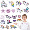 20 Stück Einhorn Bügelflicken Kinder flicken zum aufbügeln bügel patches zum aufbügeln Aufnäher Patches bügelbilder kinder bügelbild Aufbügelflicken Bügelaufkleber für DIY T-Shirt Jeans Kleidung