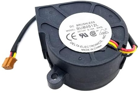 Senlifang Pour Bub0512l DC 12V 0.12a 50x50x25mm Ventilateur De Refroidissement De Serveur à Trois Fils