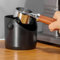 AOZBZ Coffee Grounds Bucket, Mini Espresso Powder Bin, Espresso Machine Knock Box, Strong, Dirt Resistant and Recyclable, for Kitchen, Living Room, Balcony, Coffee Machine