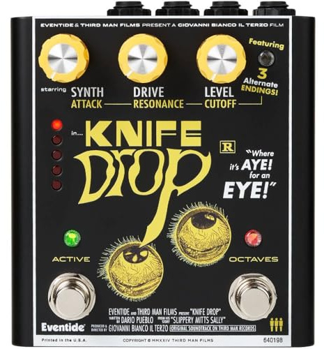 Eventide Knife Drop Sub-Octave Fuzz Pedal