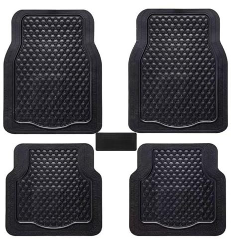 SEGSFGHD 4teilig Automatten, für Citroen C2 2003-2009 Allwetter Wasserdicht Antirutsch Abriebfest Auto Fussmatten Zubehör