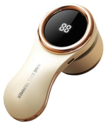 FytStycale Quitapelusas eléctrico para suéteres y Ropa, Herramienta de Limpieza, Beige, Individual