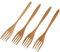Ciieeo Lot De 4 Petites Fourchettes En Bois De Hêtre Pour Ustensile De Cuisine Fourchette À Salade Ustensile De Cuisine Fourchette À Salade Fourchette À Mélanger
