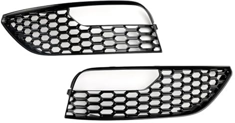 Griglia fendinebbia paraurti anteriore compatibile con AUDI A3 2012-2016, griglia fendinebbia a nido d'ape 8V3807681 8V3807