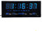 Starlet24 LED Wanduhr mit Timer Wecker Schlummer Kalender Temperatur große LED-Anzeige 36x15cm (JH3615) Blau