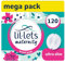 Lil-Lets Maternity Breast Pads, X 120 Count, Disposable Nursing Pads, for Breastfeeding Mums, Individually Wrapped, Ultra Slim & Absorbent Nipple Pads, 4 Packs of 30 Pads, All Breast Sizes