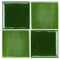 Everpertuk 20pcs Stickers de Carrelage en PVC Auto-adhésif Imperméable Autocollant Mural Décoratif Stickers Muraux Carreaux de Sol pour Cuisine Salle de Bain Maison Vert 15X15cm