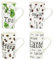 Priceless Homeware 475ml Large Ceramic Mug Microwave & Dishwasher Safe Hot Chocolate Cappuccino, Espresso,Latte, Hot Tea Mugs Set of 4 & 8 -Hot Cocoa Mugs (4Pcs Set - Mix)