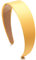Klassischer Basic Gelb Band Haarreif Haarkranz Stirnband Kopfband Haarband Minimalistischen