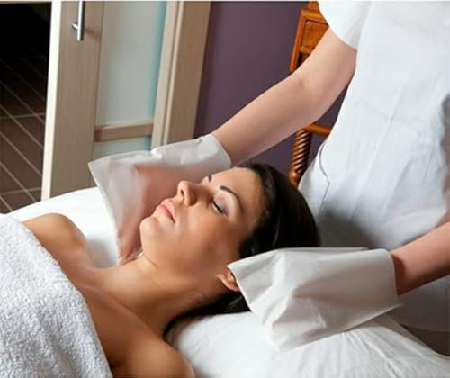 Mediprotec® | Gant de Toilette Jetable | Lot de 200 Gants | Hypoallergénique - Très Absorbant | Adulte - Gériatrie - Bébé | 15,5 x 21 cm | Esthétique - Médical - Bien Etre - Soin - Massage - Bains