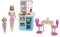 Barbie y Chelsea con su pastelería Muñeca rubia con hermana, tienda y accesorios de juguete (Mattel HBX03)