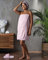 jilda-tex Saunakilt Saunatuch Unisex (S-M) Damen Herren 100% Baumwolle Frottee Velours 70x140 cm (Pink)