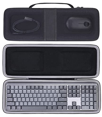 Aenllosi Hard Carry Case for Logitech MX Mechanical/MX Keys S Wireless Illuminated Performance Keyboard, Case Only