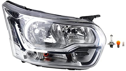Johns, Scheinwerfer Halogen HSW passend für Ford Transit 13 08/13- Rechts Leuchtmittel