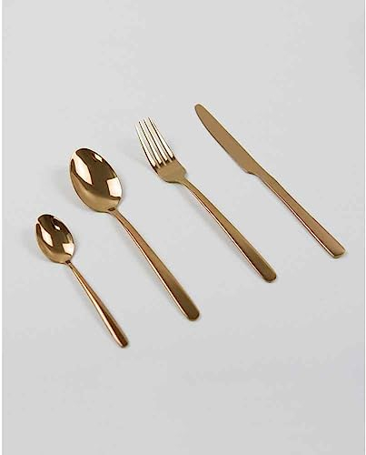 Posate Tudor Rose Gold set 24 pezzi servizio da 6 persone