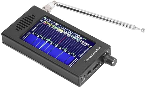 4.3 Inch SDR Receiver 100KHz-149MHz Touch Screen FM MW SSB CW HAM Shortwave Radio with DSP, Version Malahit SDR Shortwave Radio Receiver, Shortwave Radio Receiver Malachite
