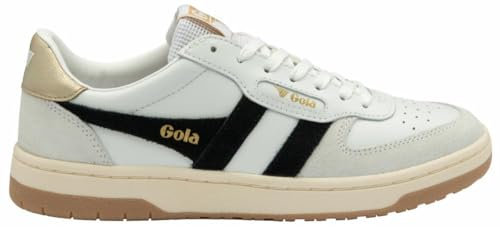 Gola Unisex Hawk Sneaker, White/Chlk Pnk/Mnlight/LGT Gry, 36 EU
