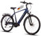 SAXONETTE E Bike Elektrofahrrad Herren mit 36V 11,4Ah 418Wh Akku, ca. 120KM Reichweite, 9 Gäng Pedelec Männer mit Full Suspension, mit Mittelmotor 70NM für Herren Größe 54cm
