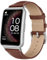 KoGiio Cuir Bracelet Compatible avec Huawei Watch Fit/Watch Fit New/Watch Fit Elegant/Watch Fit SE, Hommes et Femmes de Cuir Bracelet de Remplacement - Brun