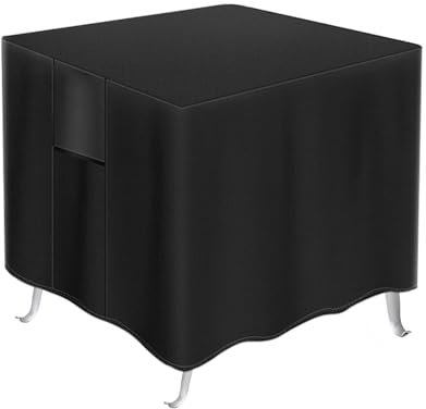 Housse de foyer extérieur, housse étanche pour foyer | Couvercle de bol à feu étanche 420d - Bâche de colonne de feu robuste, couverture de gril de cheminée, couverture de poêle à feu pour jardin et P