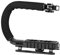 Stabilizzatore Portatile di Azione Video, Supporto Di Tipo C Di per Fotografia Reflex, Flash Di Trasmissione in Diretta, Supporto Portatile Fotografia Bassi