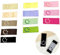 Hayaww 60 pcs Handmade Stoffetiketten Handemade Label zum einnähen Handgefertigte Etiketten Paket Nähzubehör Mit liebe Genäht Annähen Einnäher Web Label Etikett nähen labels Smiley-Gesicht Etikett (A)