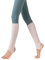BrightGlow Warme Gestrickte Socken Ballettstulpen Beinwärmer Kurze Damen Beinstulpen mit Fersenloch Manschetten-Beinwärmer Damen-Socke Thermosocken für Ballett Fitness Yoga Rosa Einheitsgröße