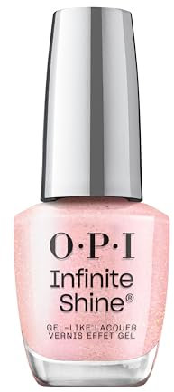 OPI Infinite Shine Nail Polish OPI'm Dreaming Collection - Sneak a Pink – Glitzer Nagellack Rosa - Gel Nagellack ohne UV Lampe (15ml)