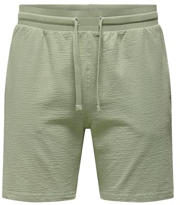 Only & Sons Herren Onskian Life Reg Seersucker Shorts Noos Onskian Life Reg Seersucker Shorts Noos